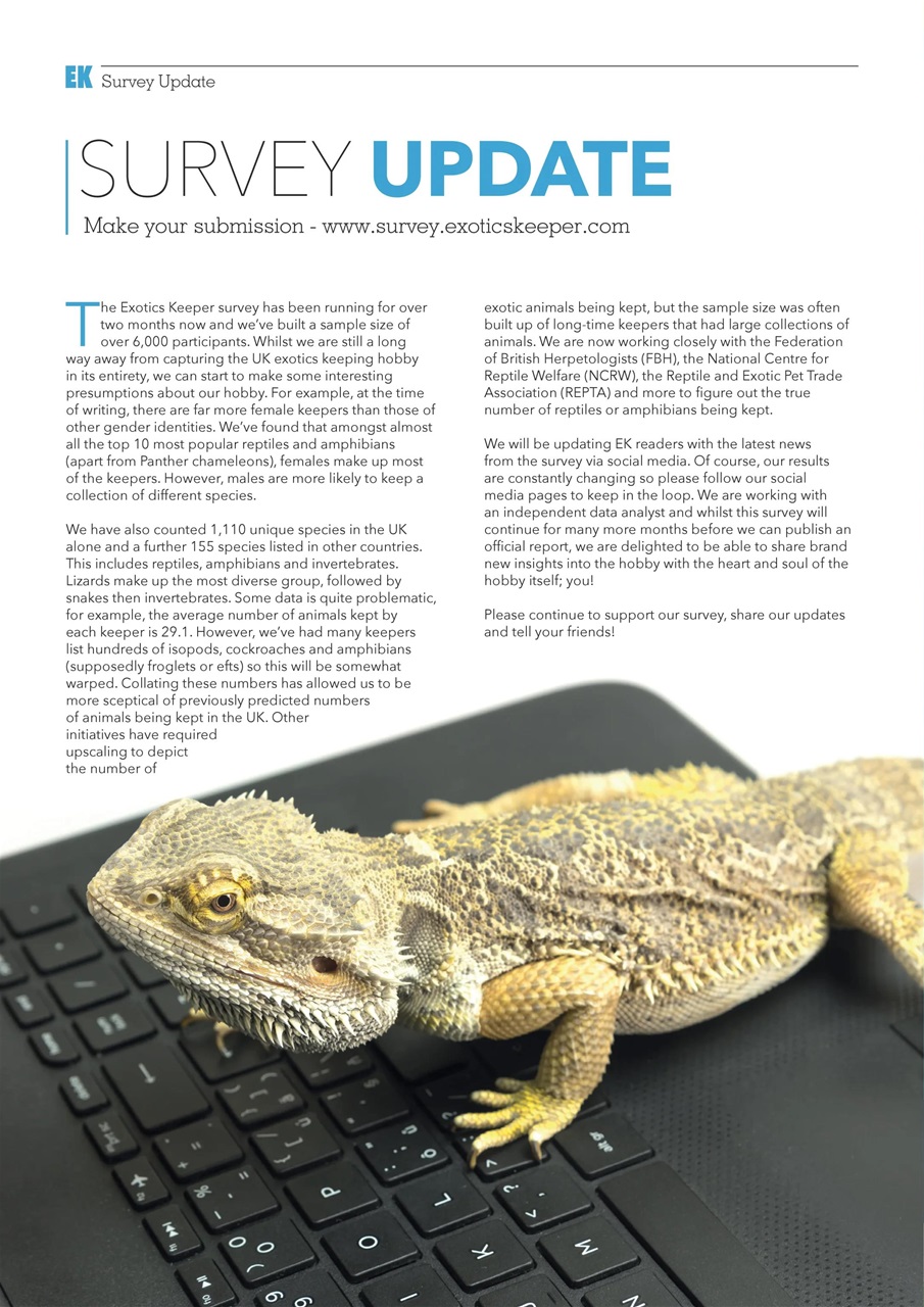 Exotics Keeper Preview Pages