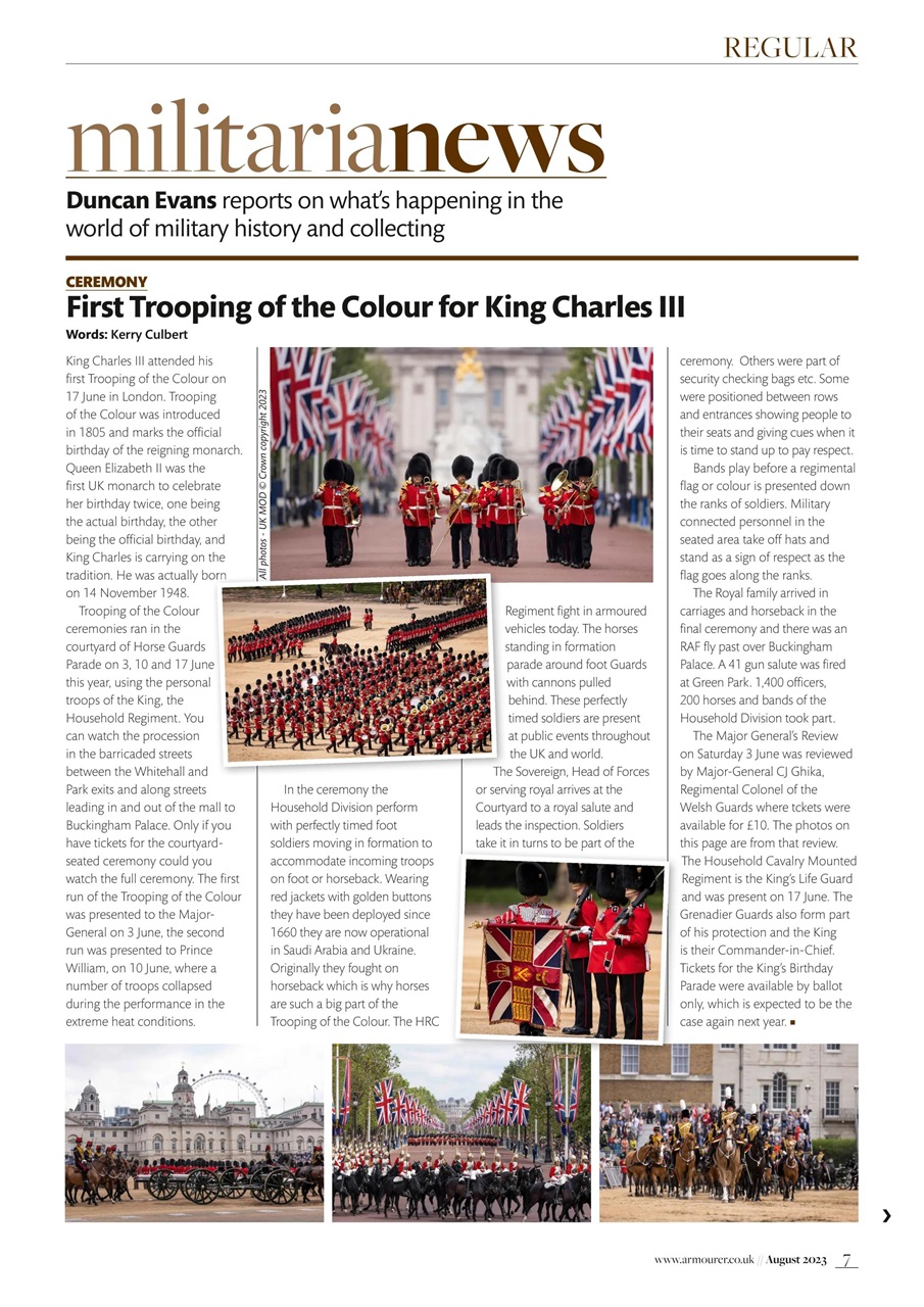 The Armourer Preview Pages