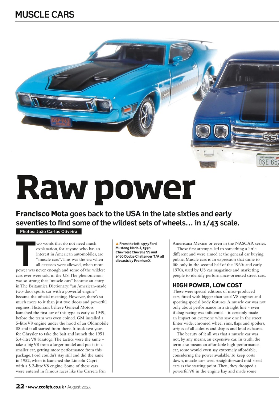 Diecast Collector Preview Pages