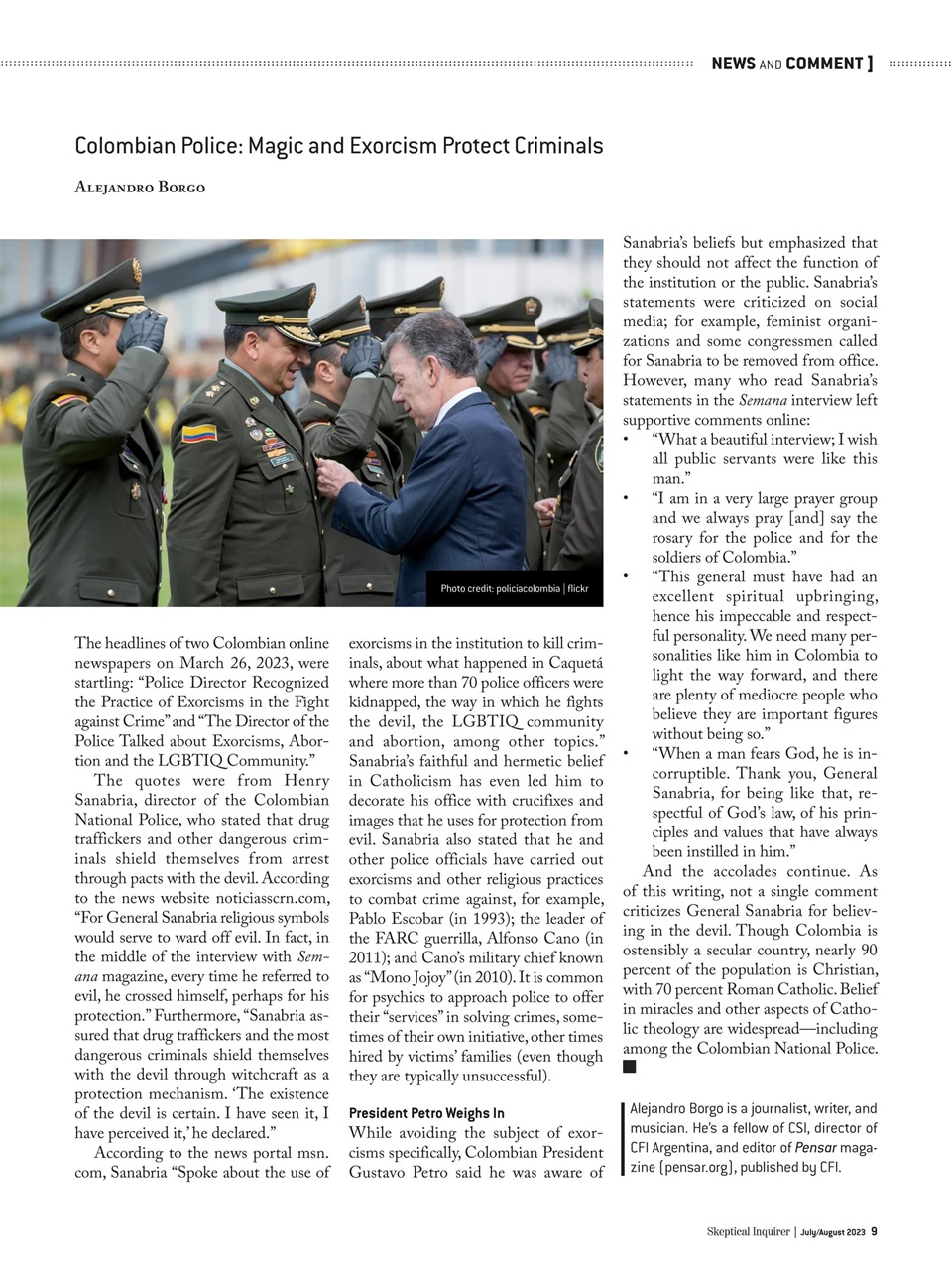 Skeptical Inquirer Preview Pages