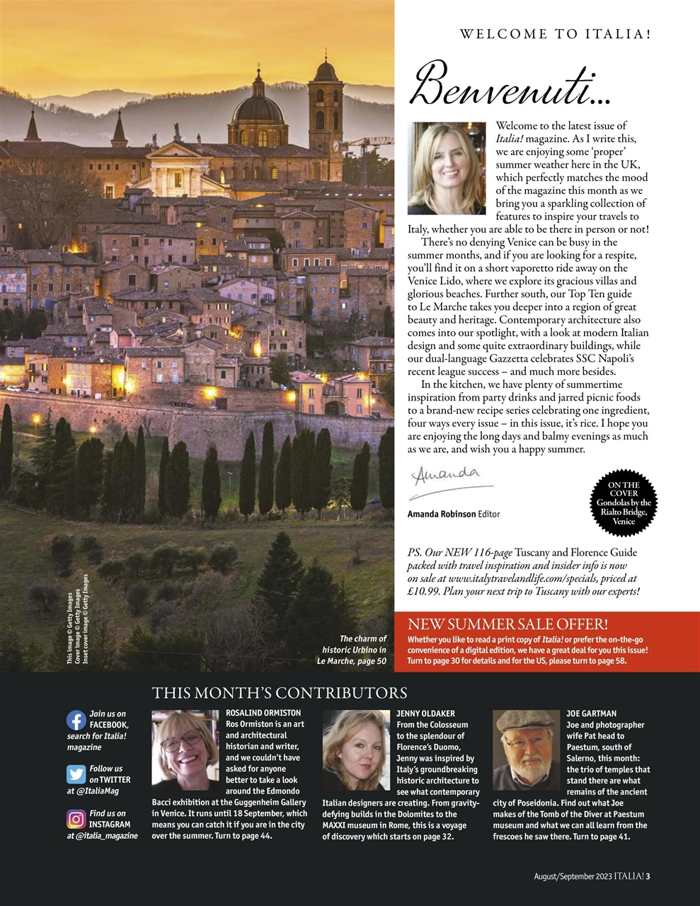 Italia! Preview Pages