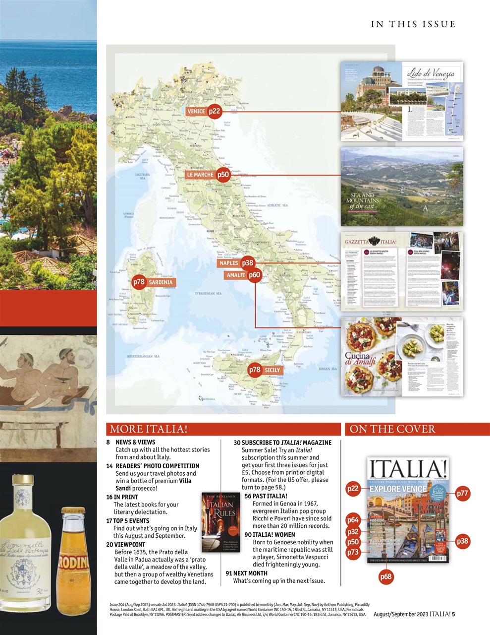 Italia! Preview Pages