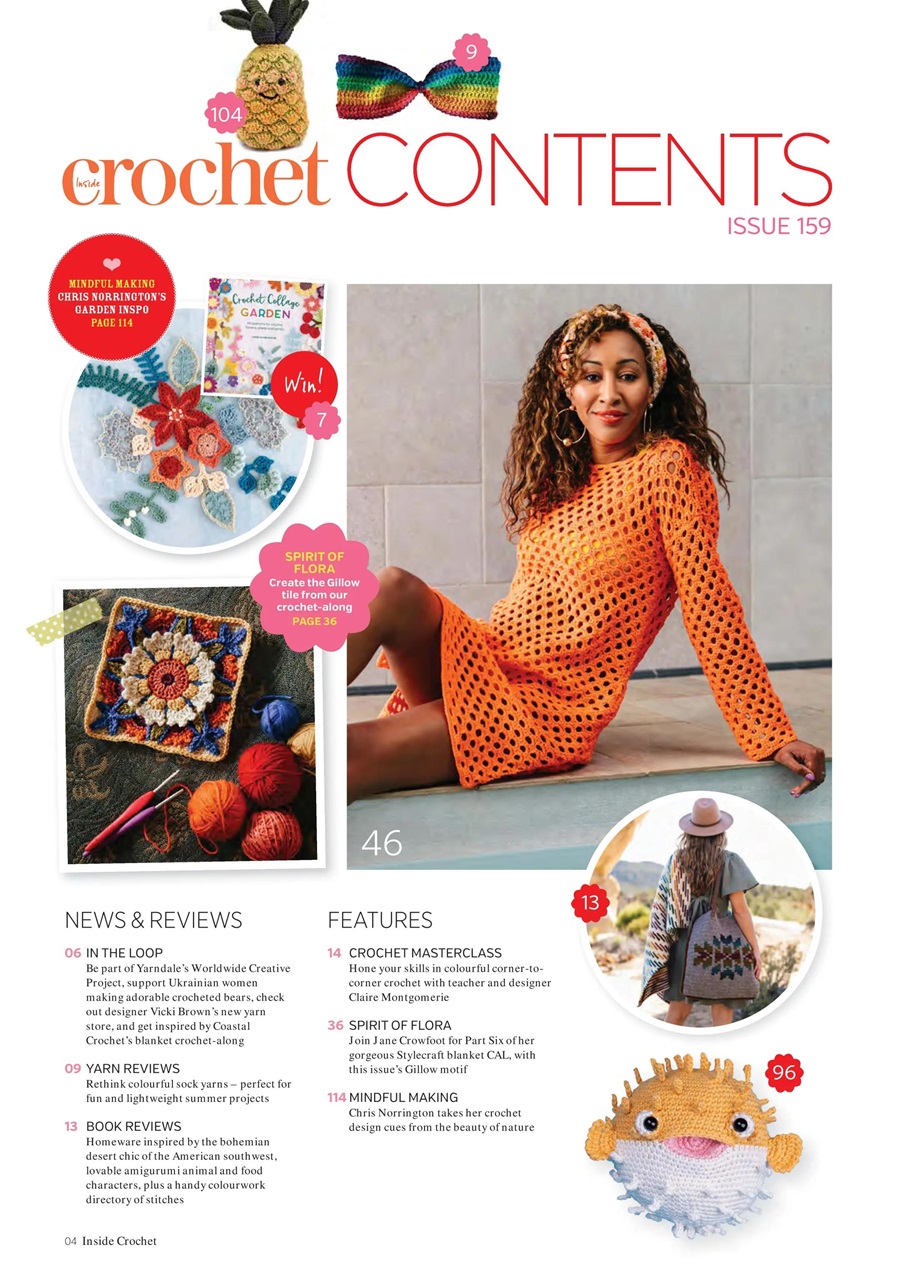 Inside Crochet Preview Pages