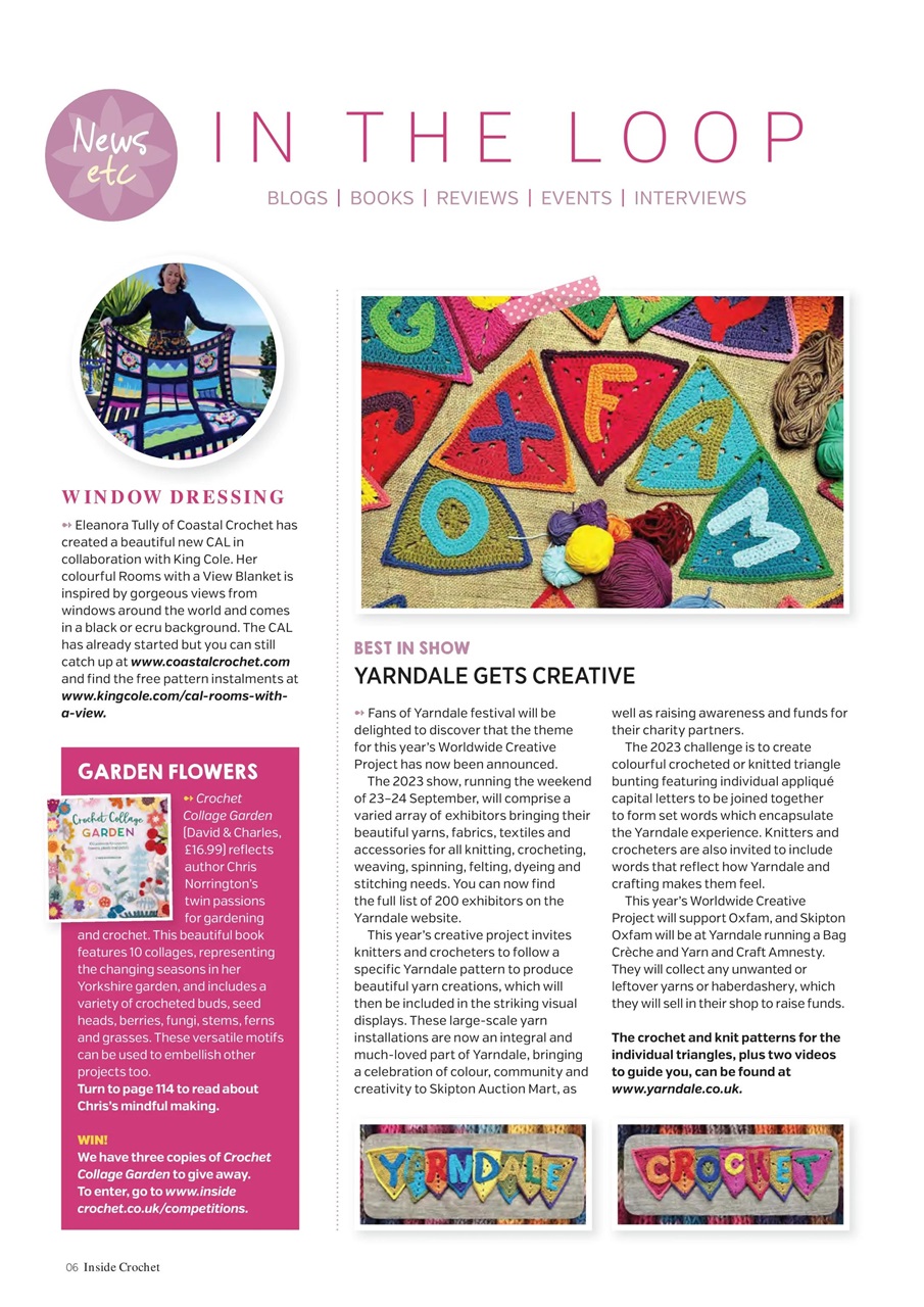 Inside Crochet Preview Pages