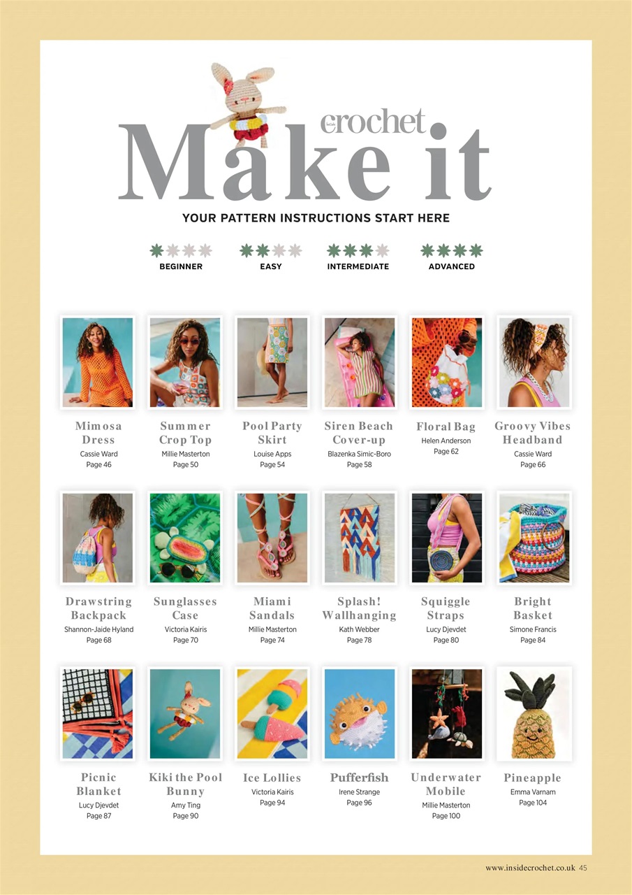 Inside Crochet Preview Pages