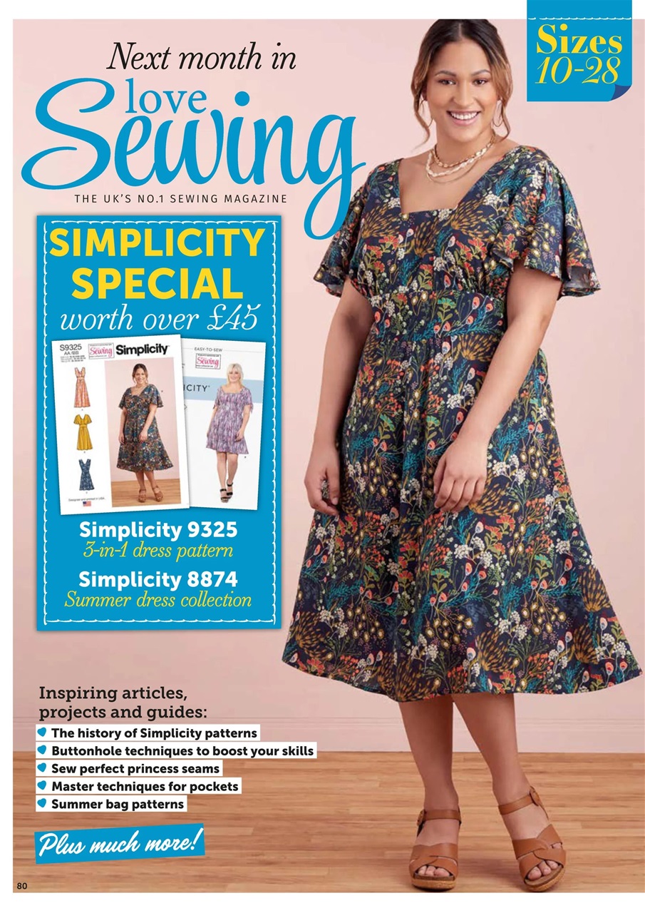 Love Sewing Preview Pages