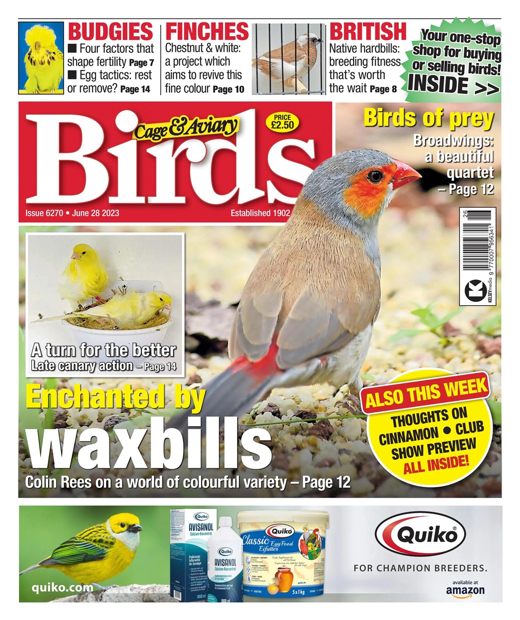 Cage & Aviary Birds Preview Pages