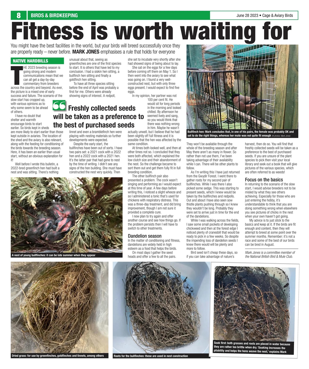Cage & Aviary Birds Preview Pages