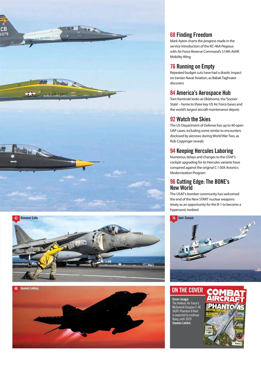 Combat Aircraft Journal Preview Pages