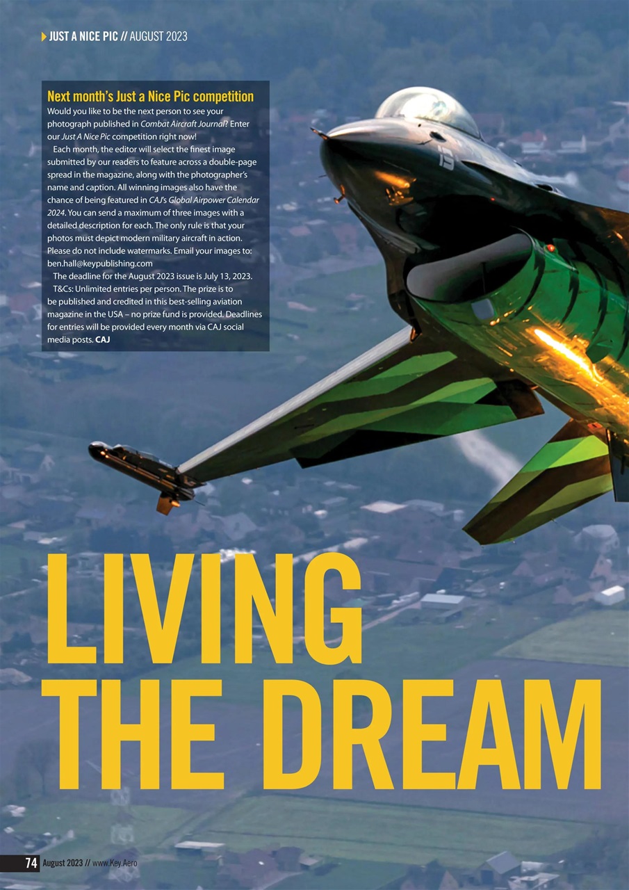 Combat Aircraft Journal Preview Pages