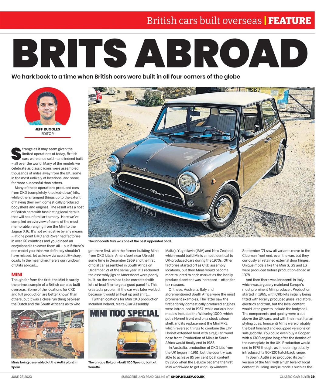 Classic Car Buyer Preview Pages