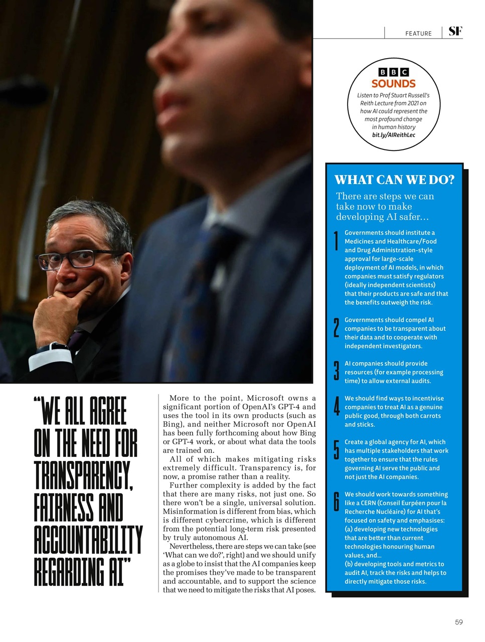 BBC Science Focus Magazine Preview Pages