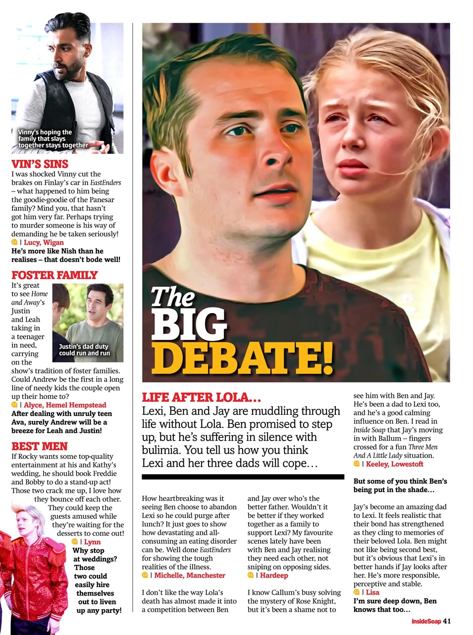 Inside Soap Preview Pages