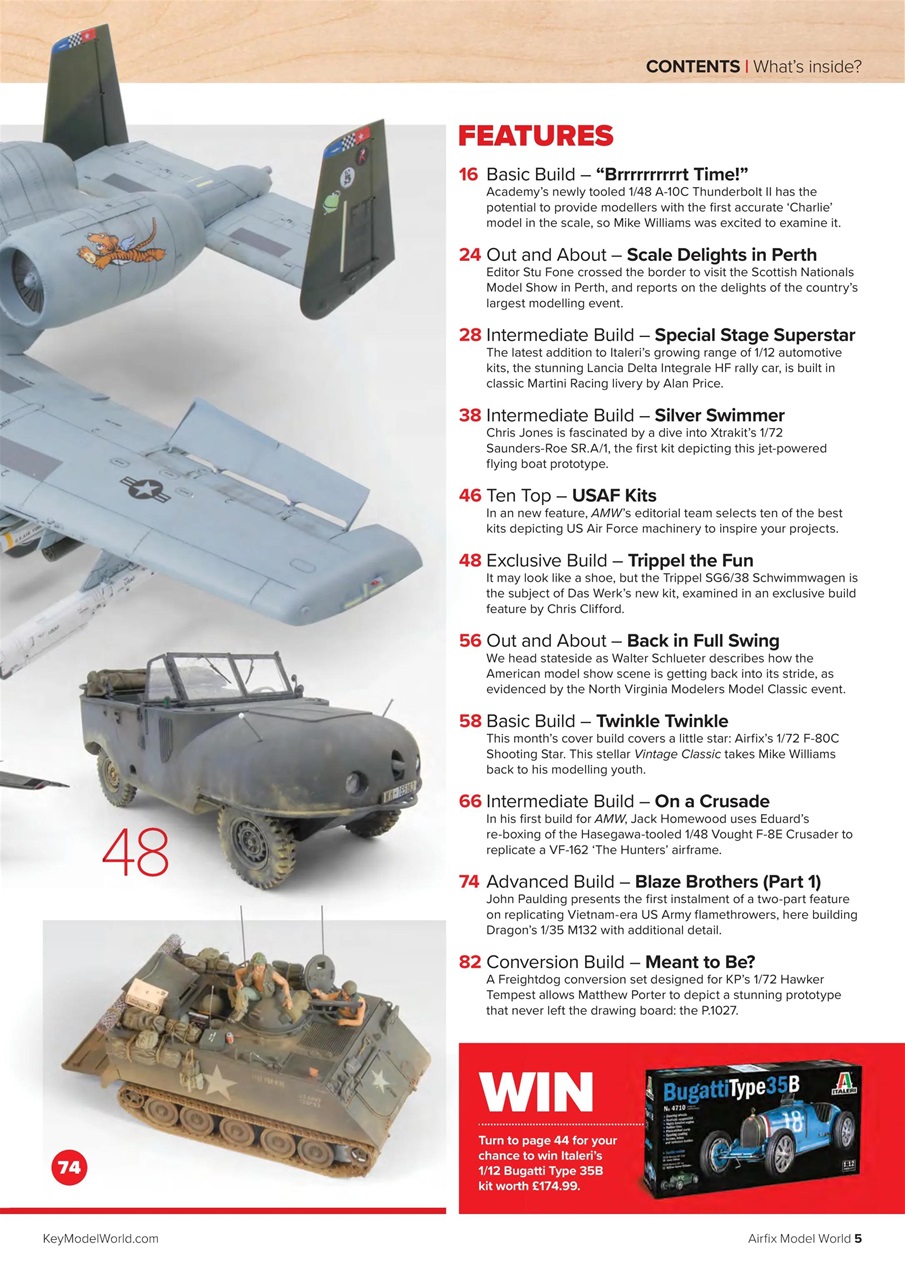 Airfix Model World Preview Pages