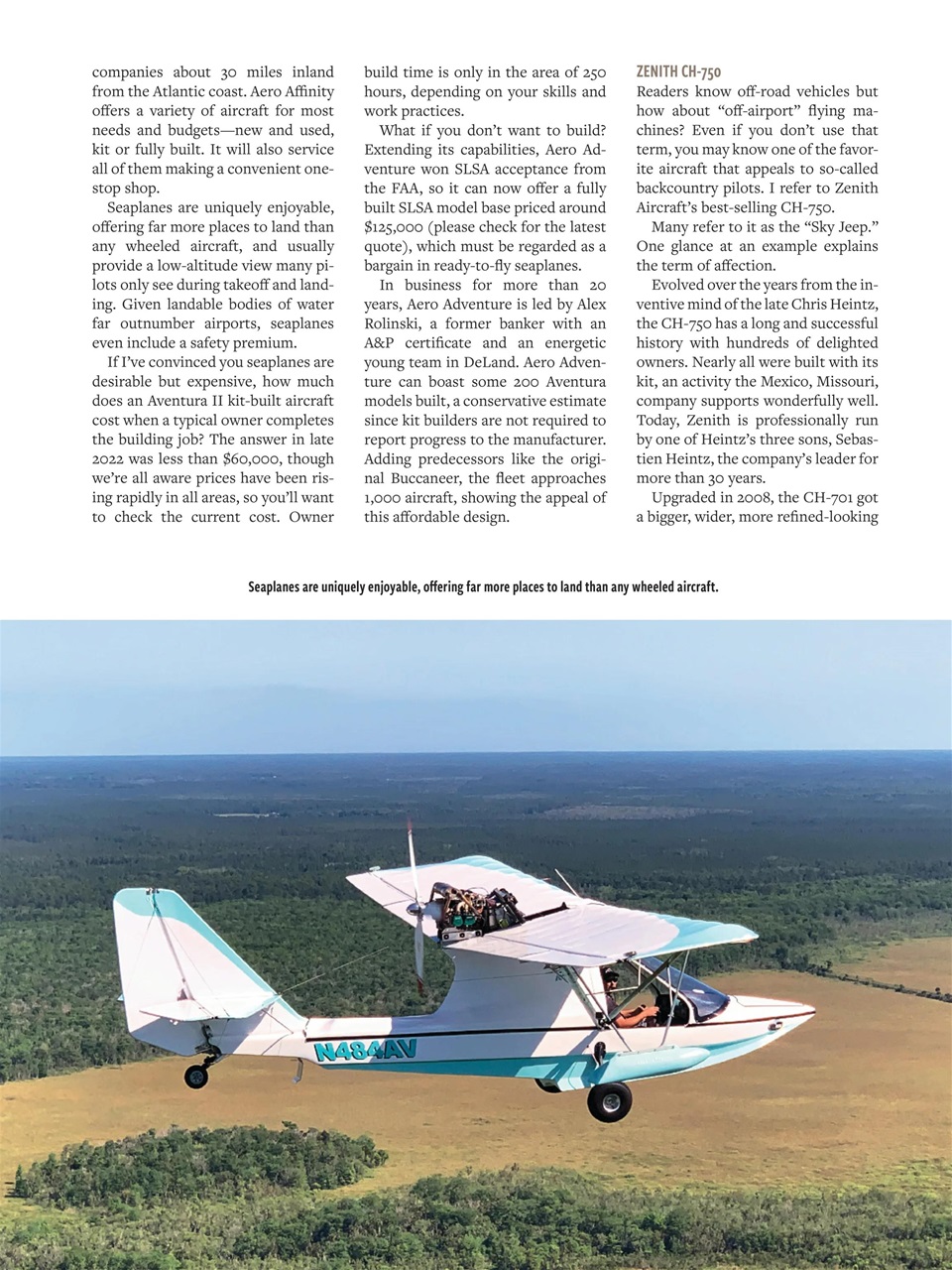 Plane & Pilot Preview Pages