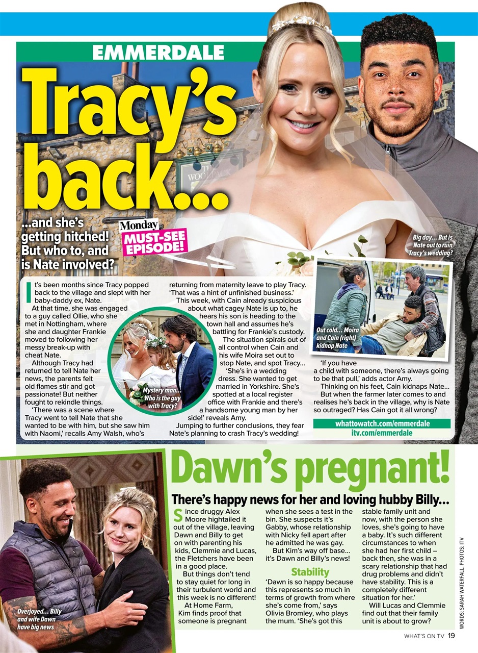 What's on TV Preview Pages