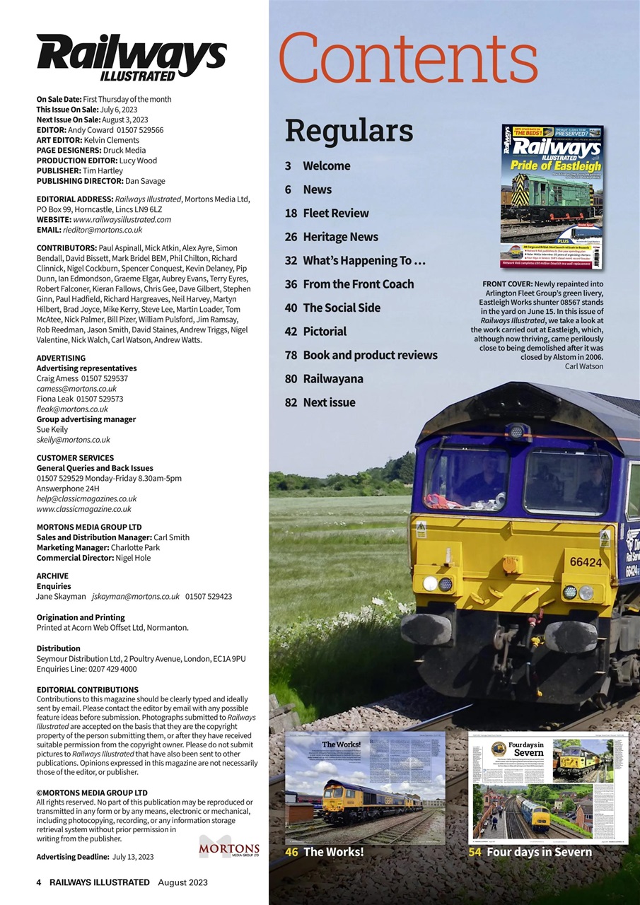 Railways Illustrated Preview Pages
