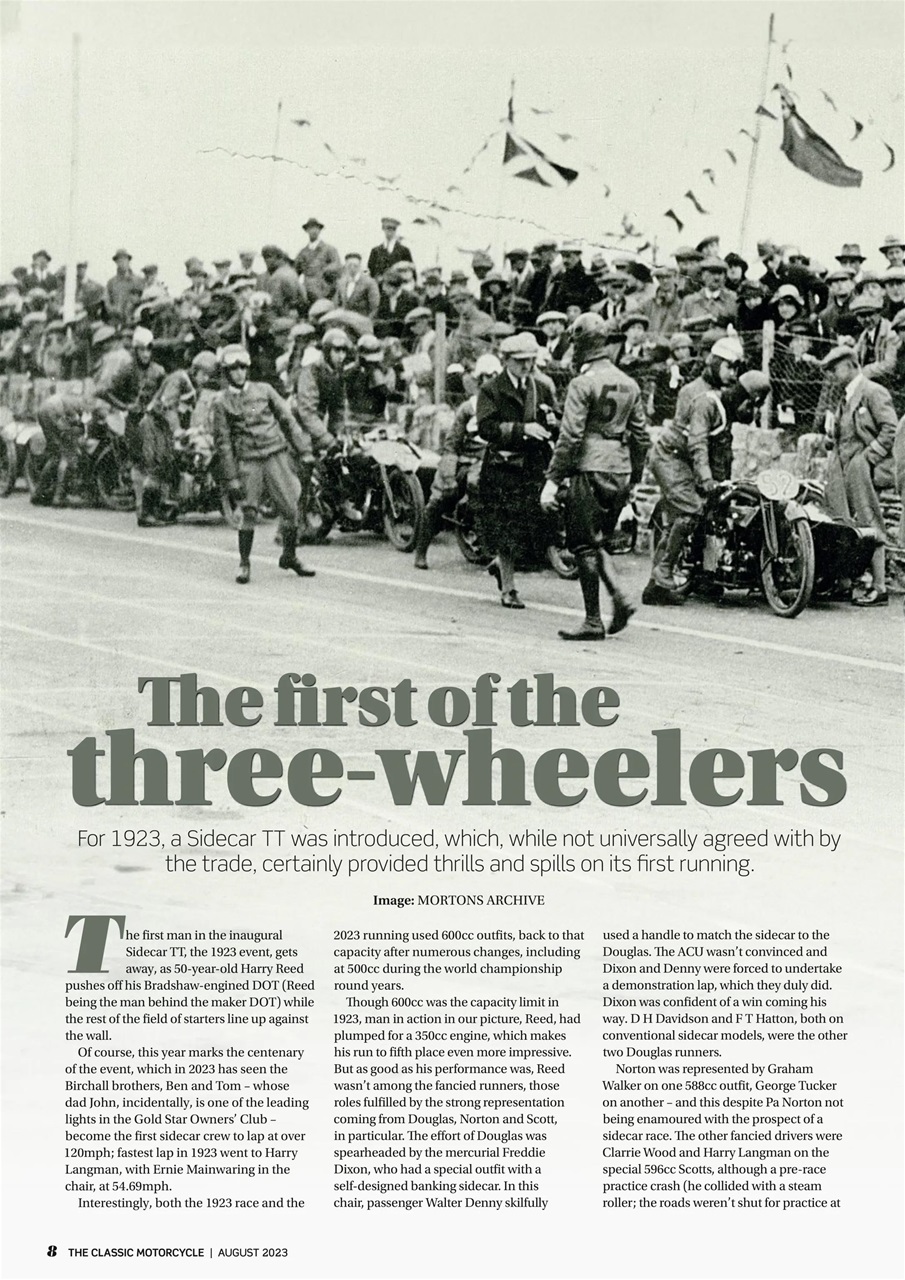 The Classic MotorCycle Preview Pages