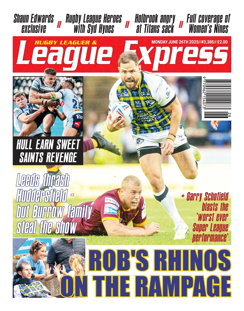 League Express Preview Pages