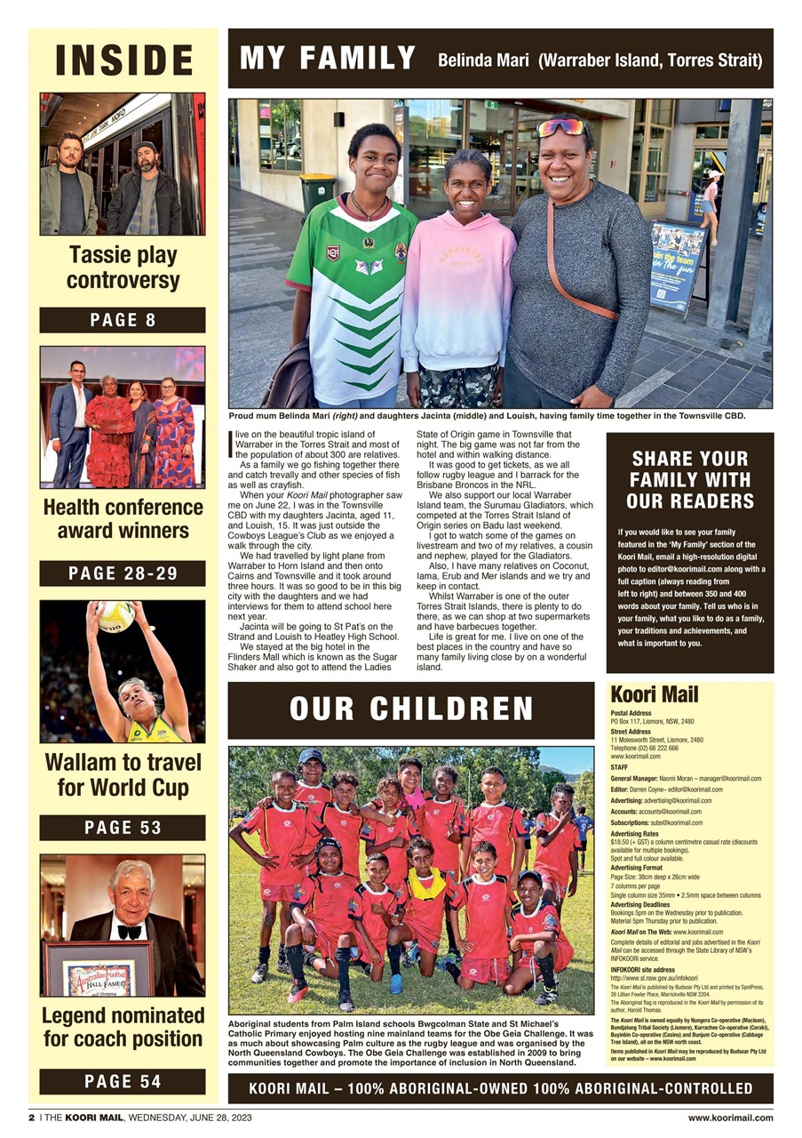 Koori Mail Preview Pages