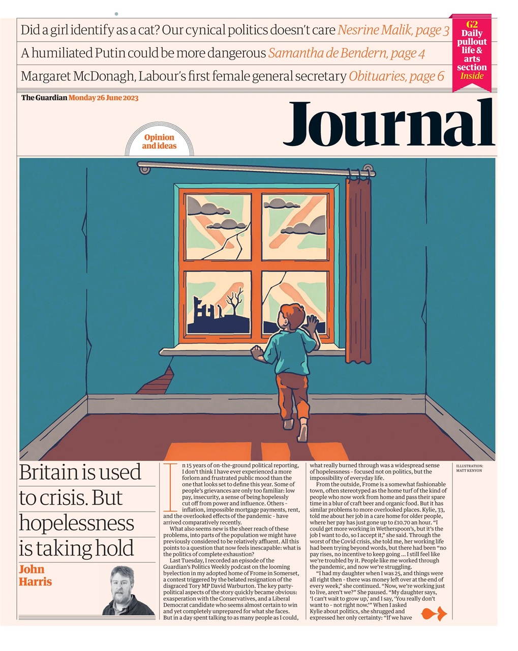 The Guardian Newspaper Preview Pages