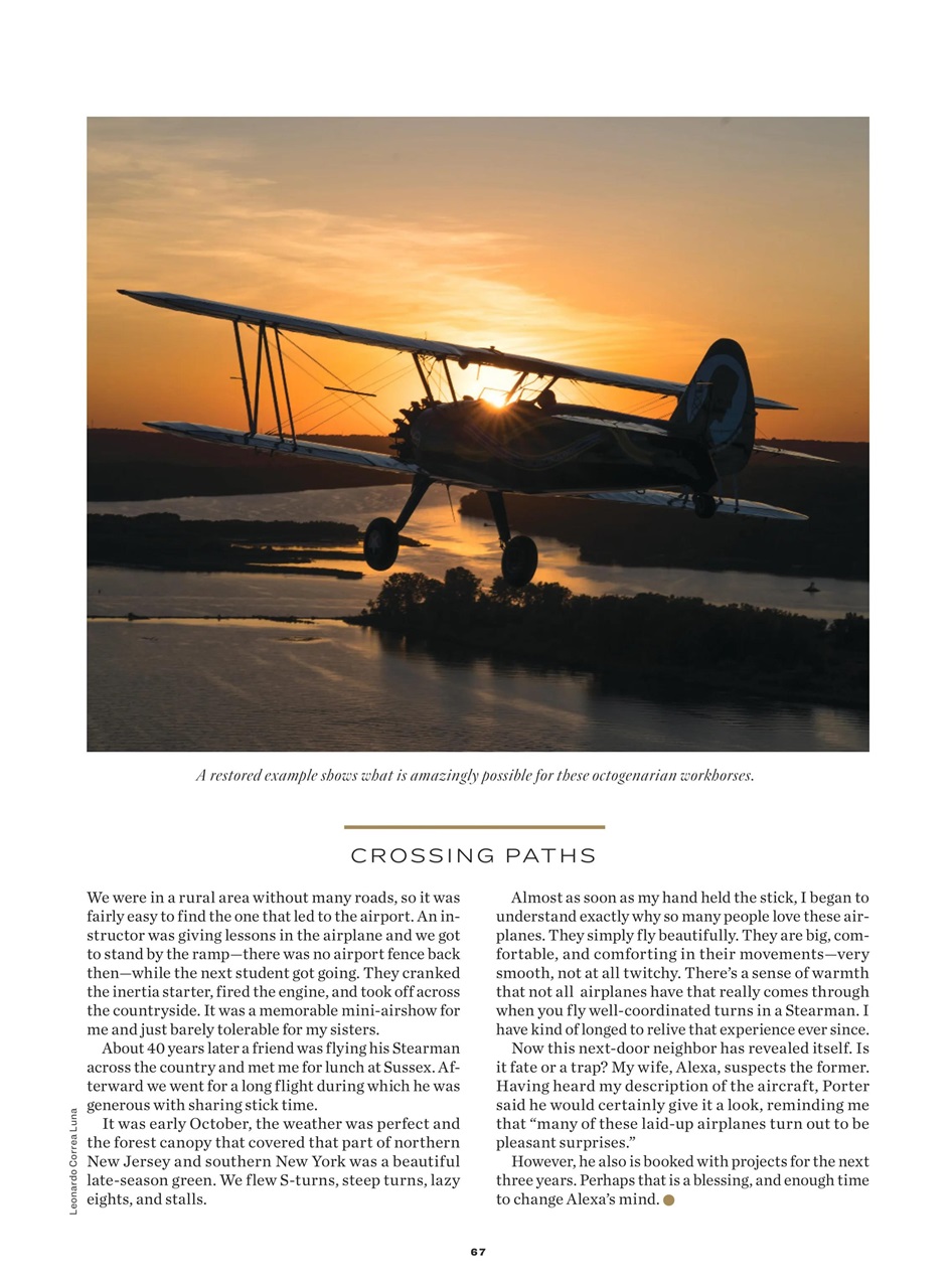 FLYING Magazine Preview Pages