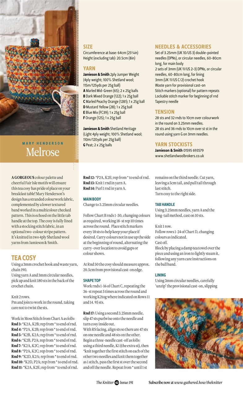 The Knitter Preview Pages