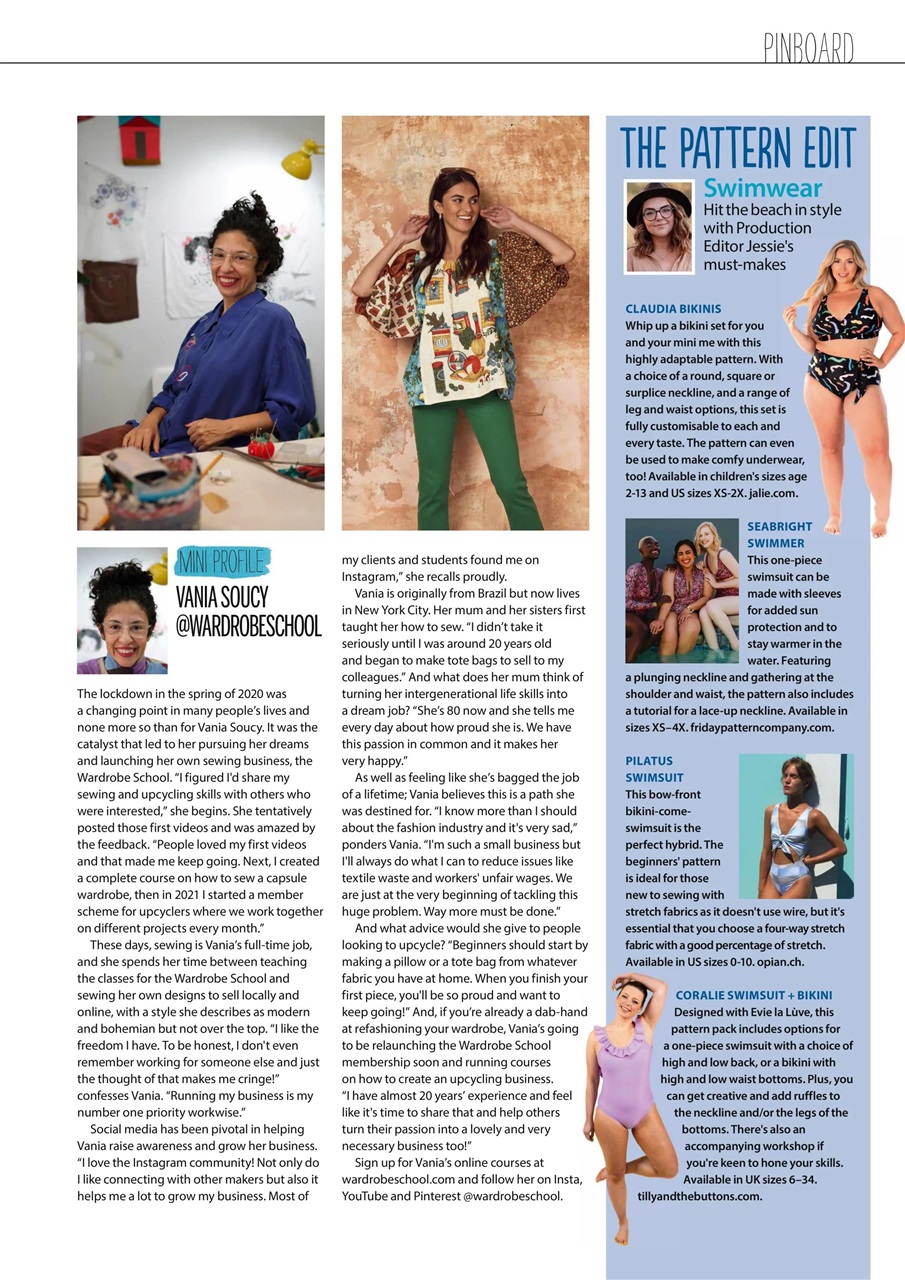 Simply Sewing Preview Pages