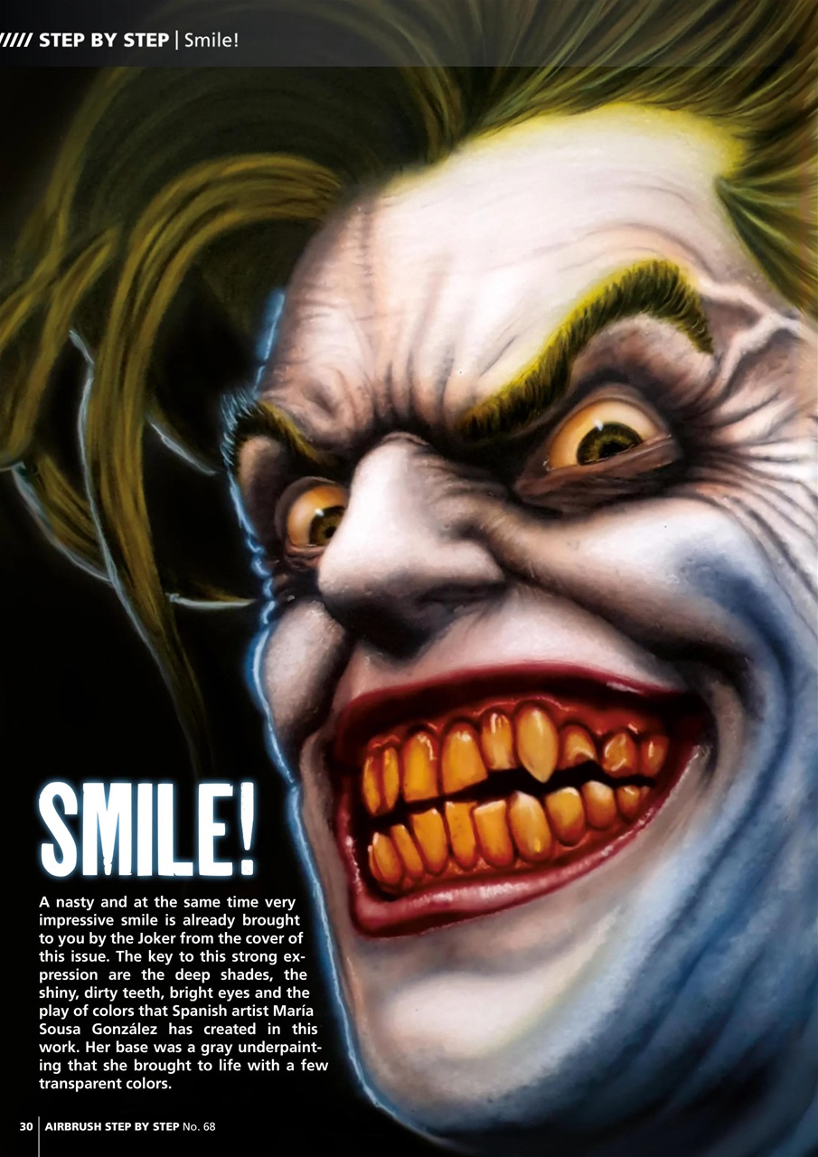 Airbrush Step by Step Preview Pages