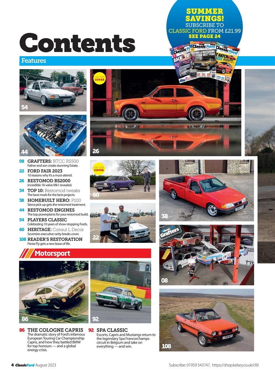 Classic Ford Preview Pages