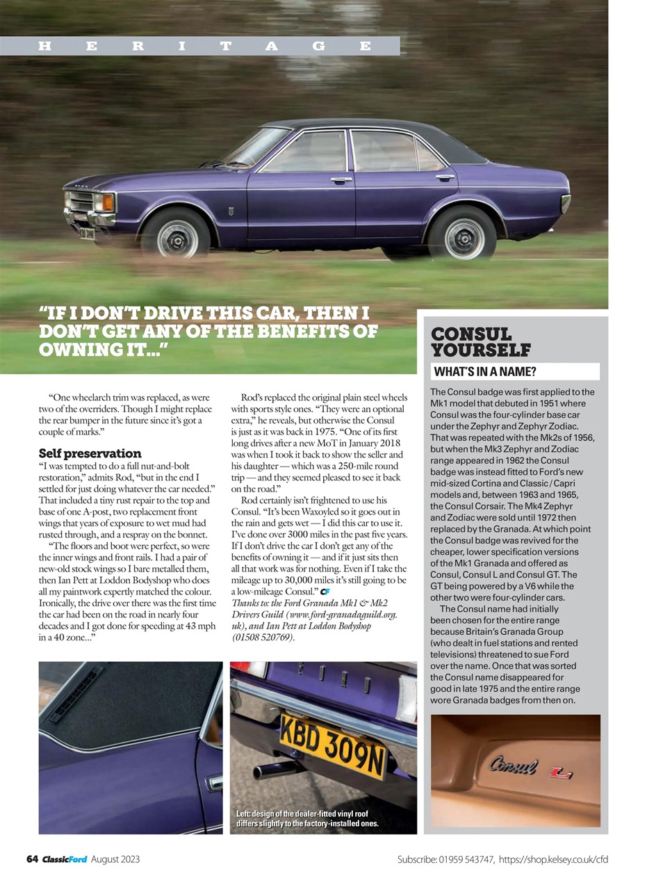 Classic Ford Preview Pages