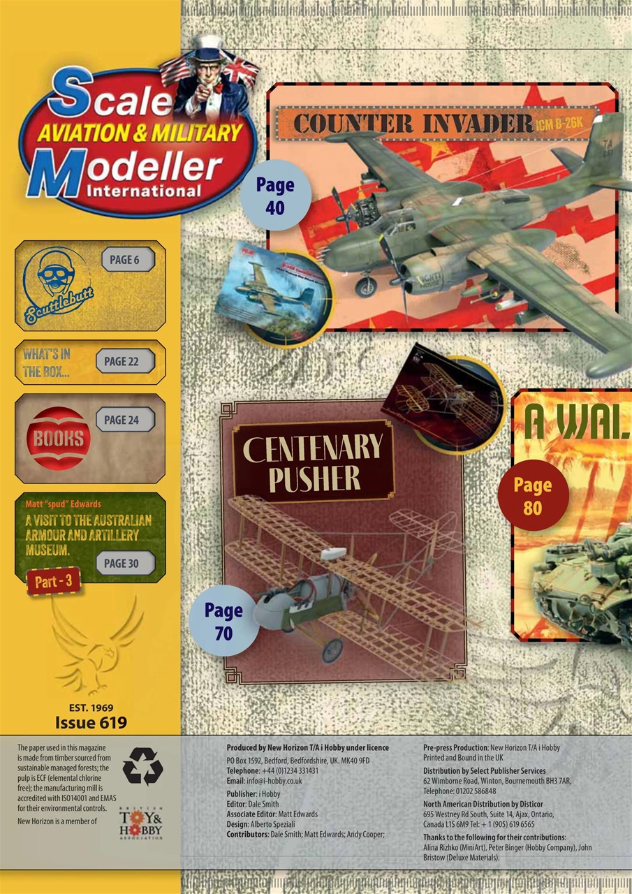 Scale Aviation and Military Modeller International (M) Preview Pages