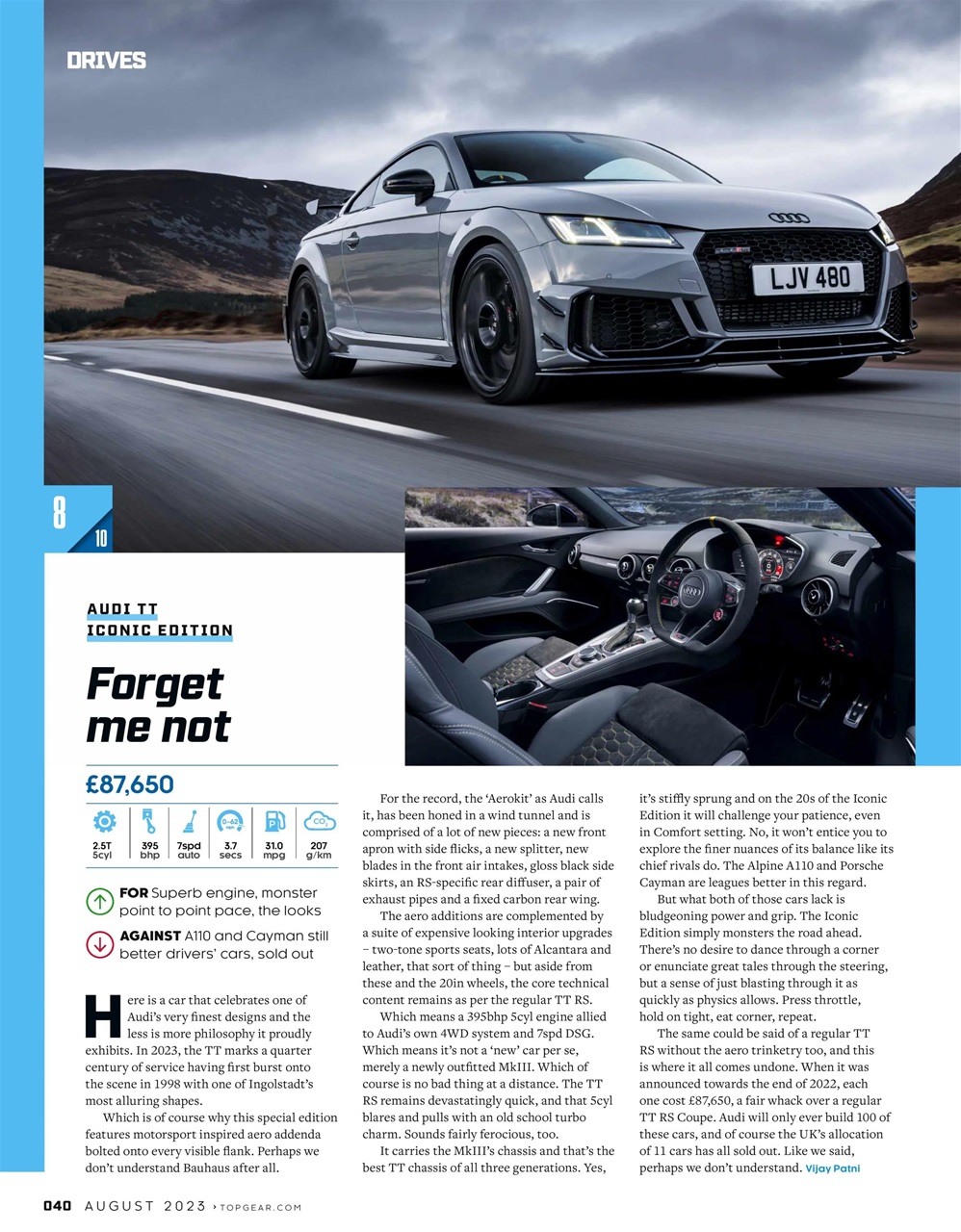 BBC Top Gear Magazine Preview Pages