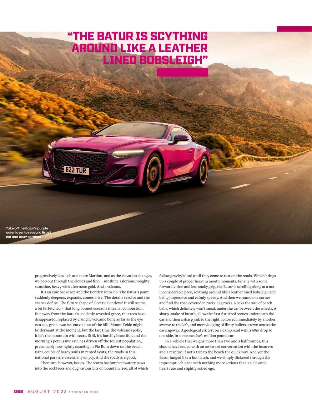 BBC Top Gear Magazine Preview Pages