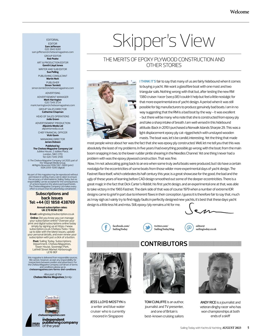 Sailing Today Preview Pages