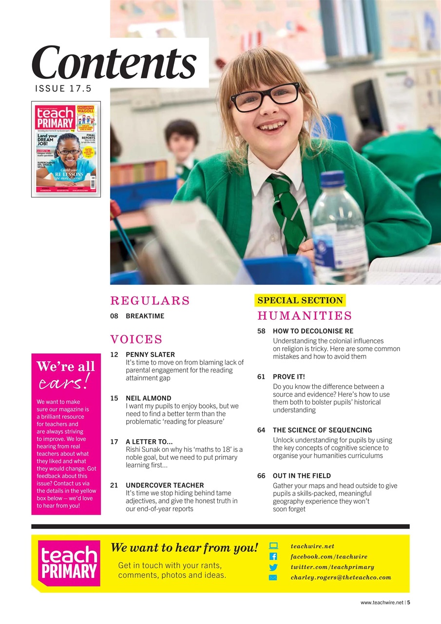 Teach Primary Preview Pages