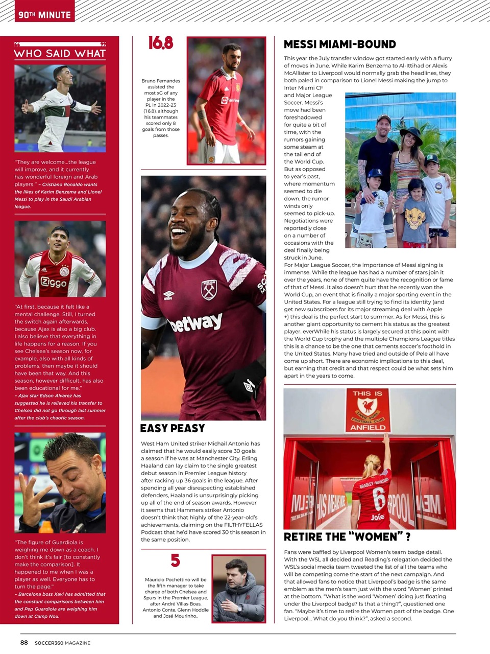 Soccer 360 Preview Pages
