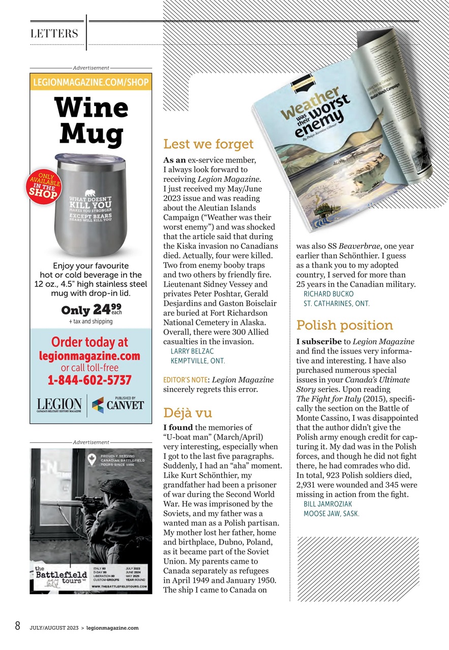 Legion Preview Pages