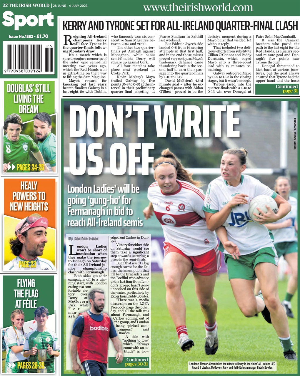 Irish World Preview Pages