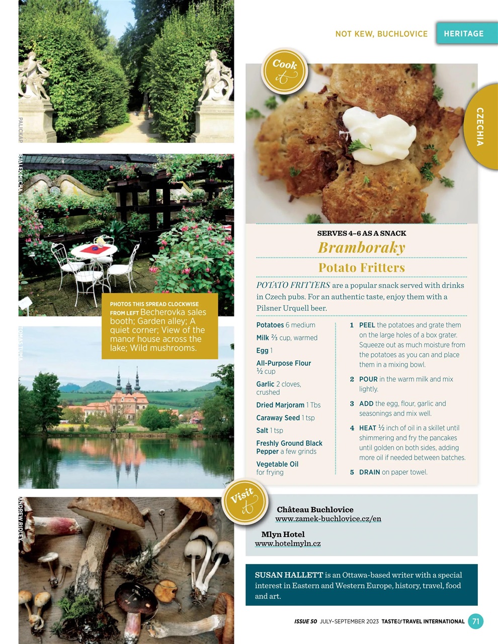Taste & Travel International Preview Pages