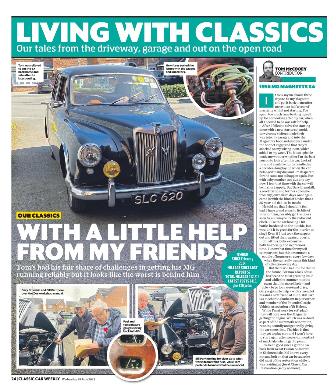 Classic Car Weekly Preview Pages
