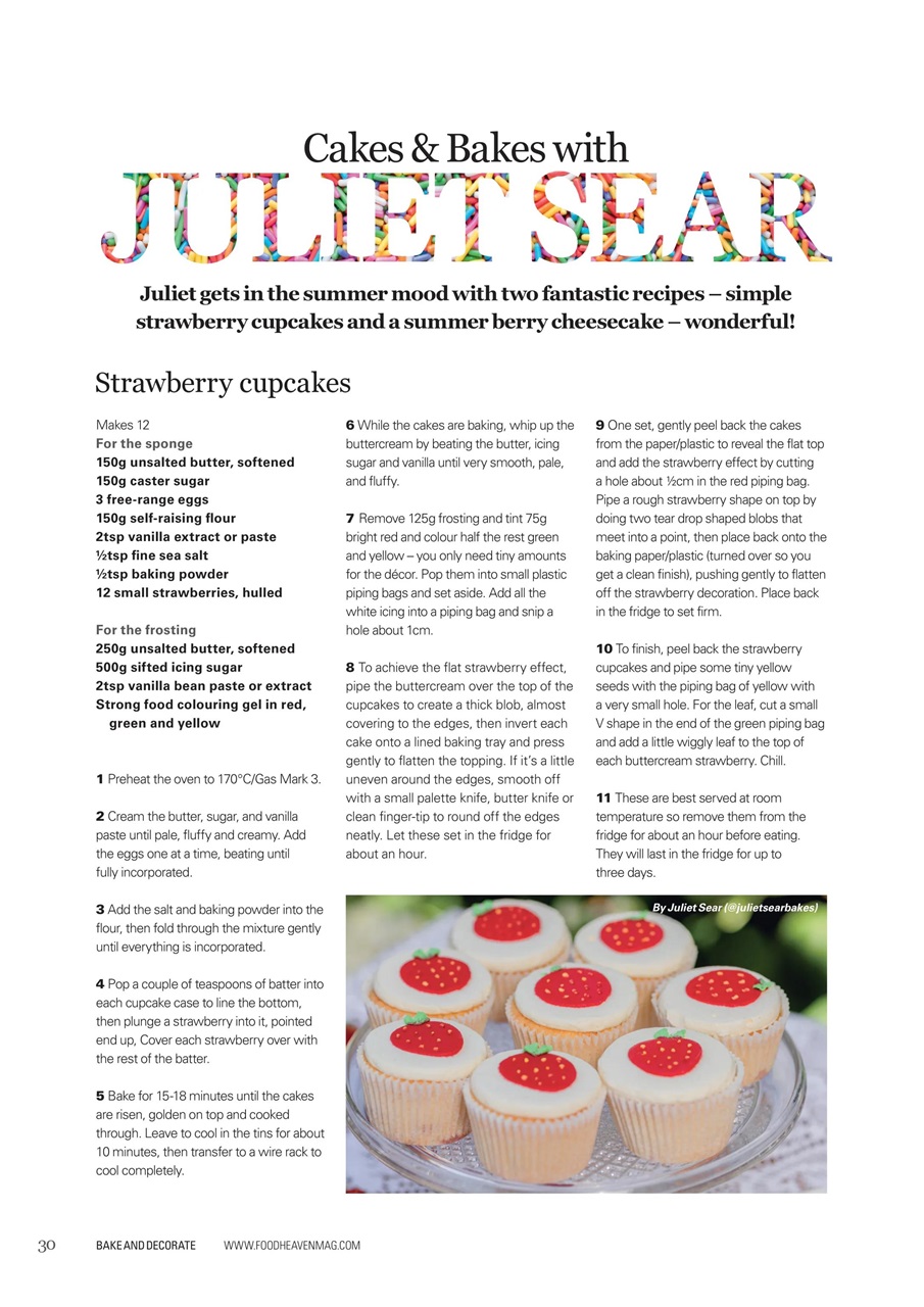 Bake & Decorate Preview Pages