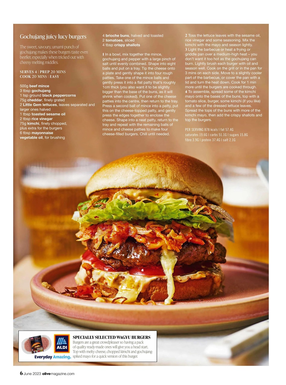 Olive Magazine Preview Pages