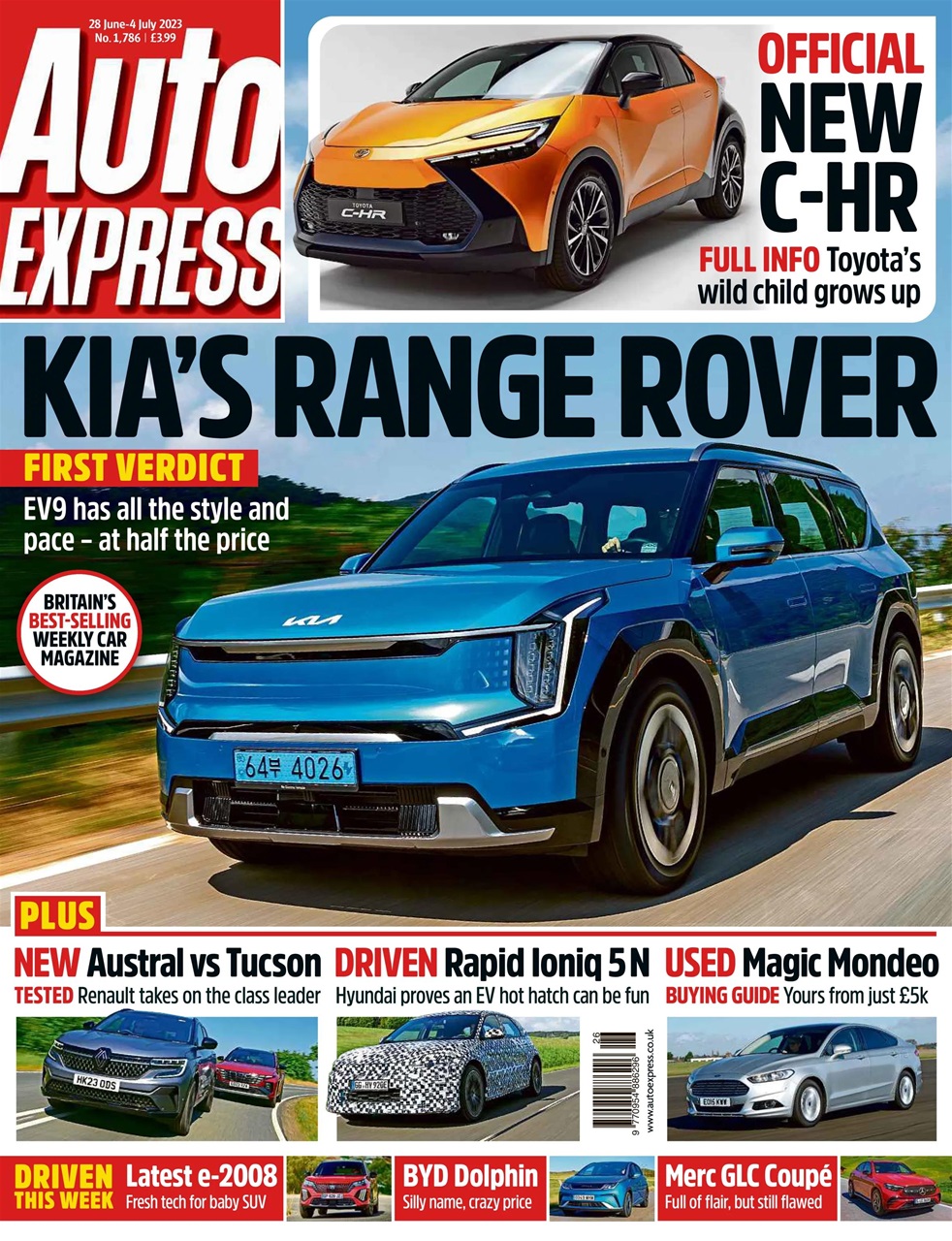 Auto Express Preview Pages