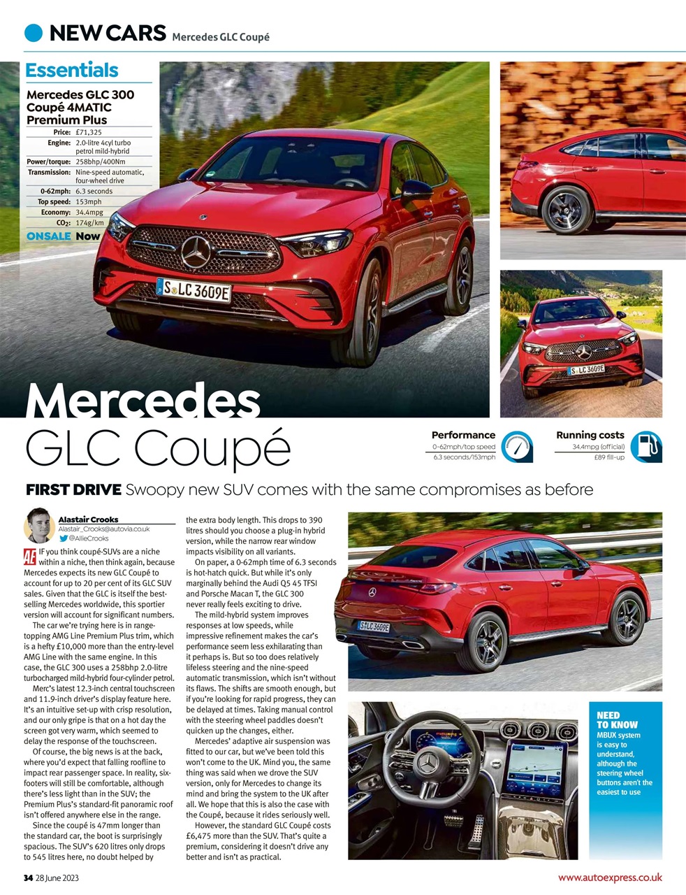 Auto Express Preview Pages