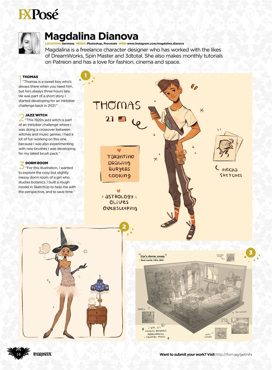 ImagineFX Preview Pages