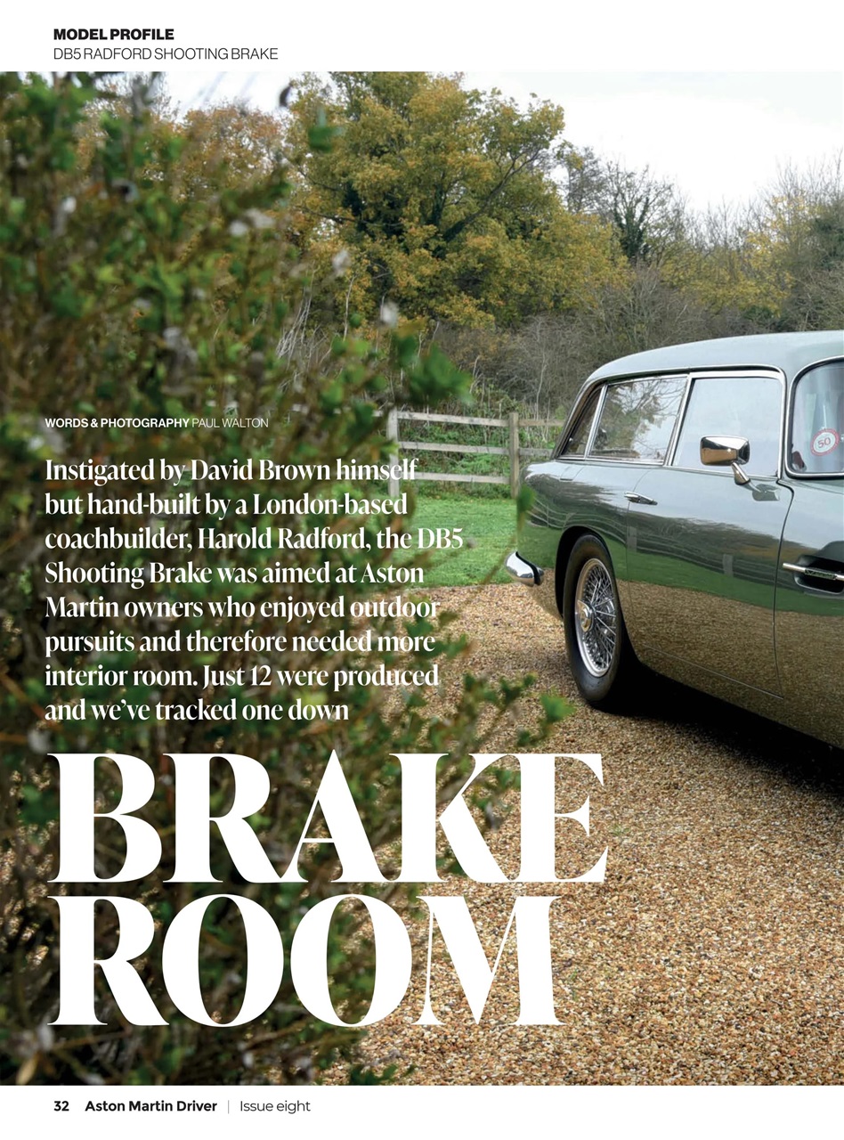 Aston Martin Driver Preview Pages