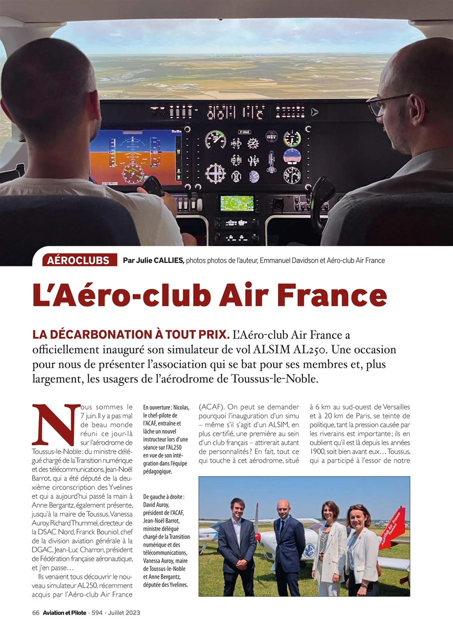 Aviation et Pilote Preview Pages