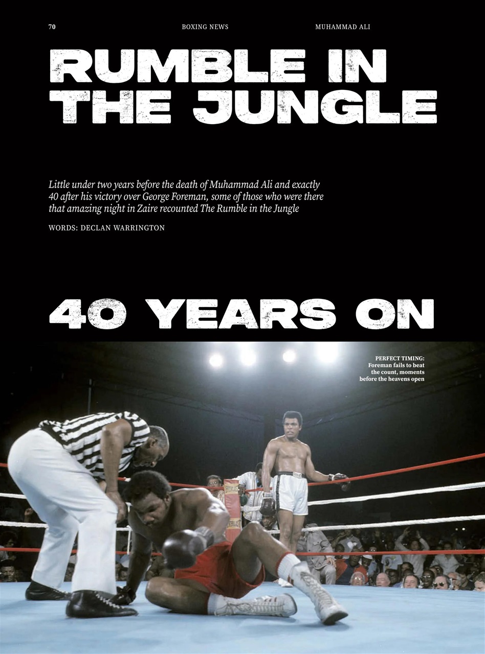 Boxing News Presents Preview Pages
