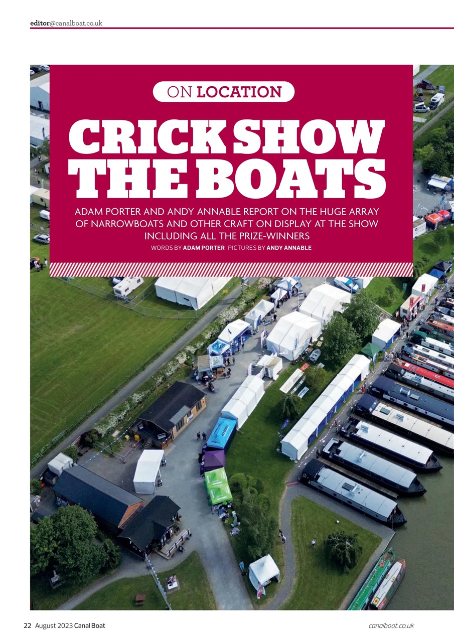 Canal Boat Preview Pages